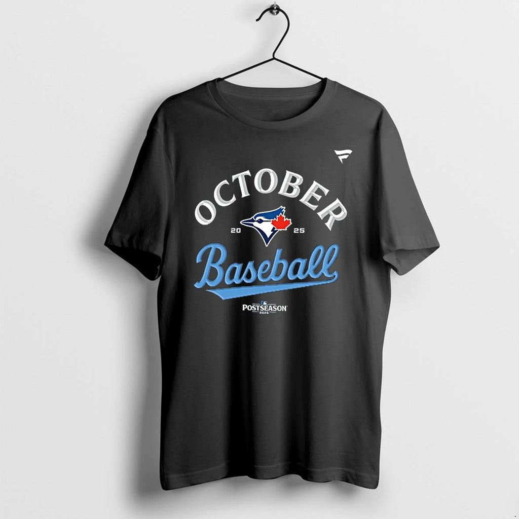 2025 October Baseball Blue Jays Postseason Tshirts Sweater Unisex