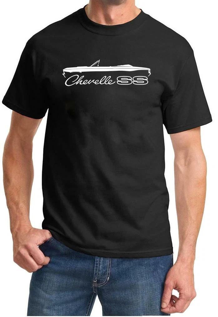 1967 Chevelle SS Convertible Classic Outline Design Tshirt NEW Unisex