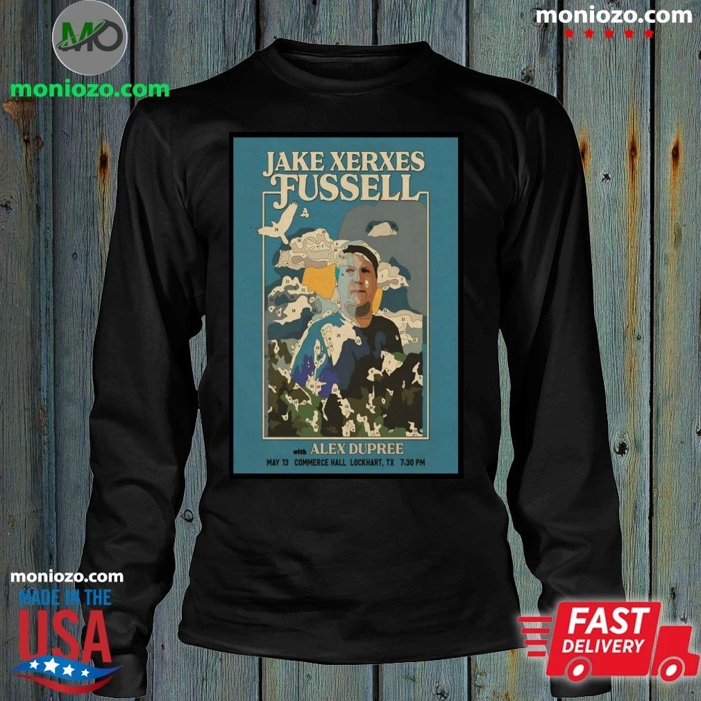 Jake Xerxes Fussell In Lockhart TX On May 13 2026 Poster Shirt Unisex