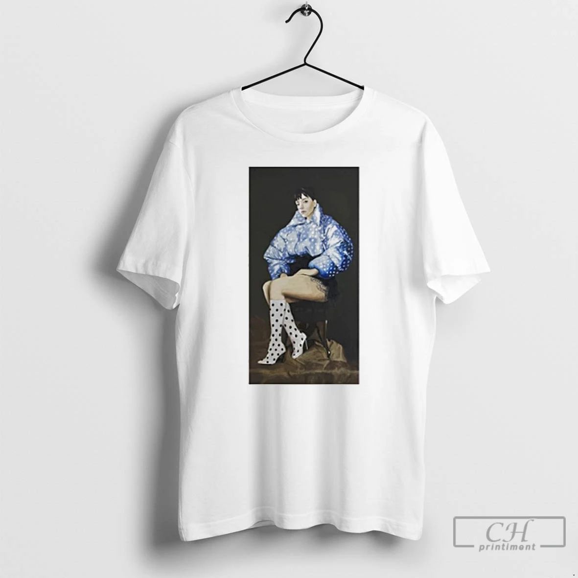 Classic Lily Allen West End Girl Tour Photo T Shirts Unisex