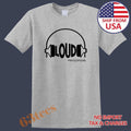 Loud Records Men's Grey Size S to 5XL Unisex