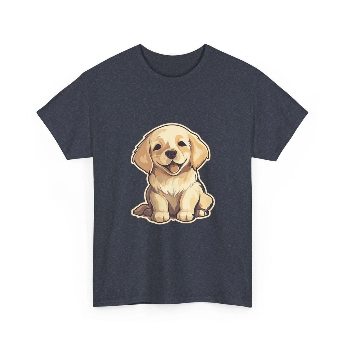 Cute Golden Retriever Puppy Cute Dog Tee, Pet Lover Shirt Unisex