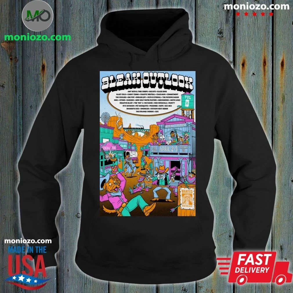 Bleak Outlook Vol 8 4 2-4 5 2026 Tacoma WA Poster Shirt Unisex