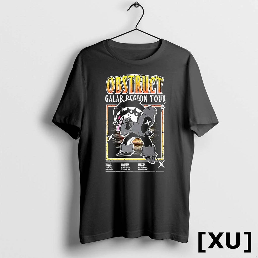 Obstruct Galar Region Tour Tshirts Sweater Unisex