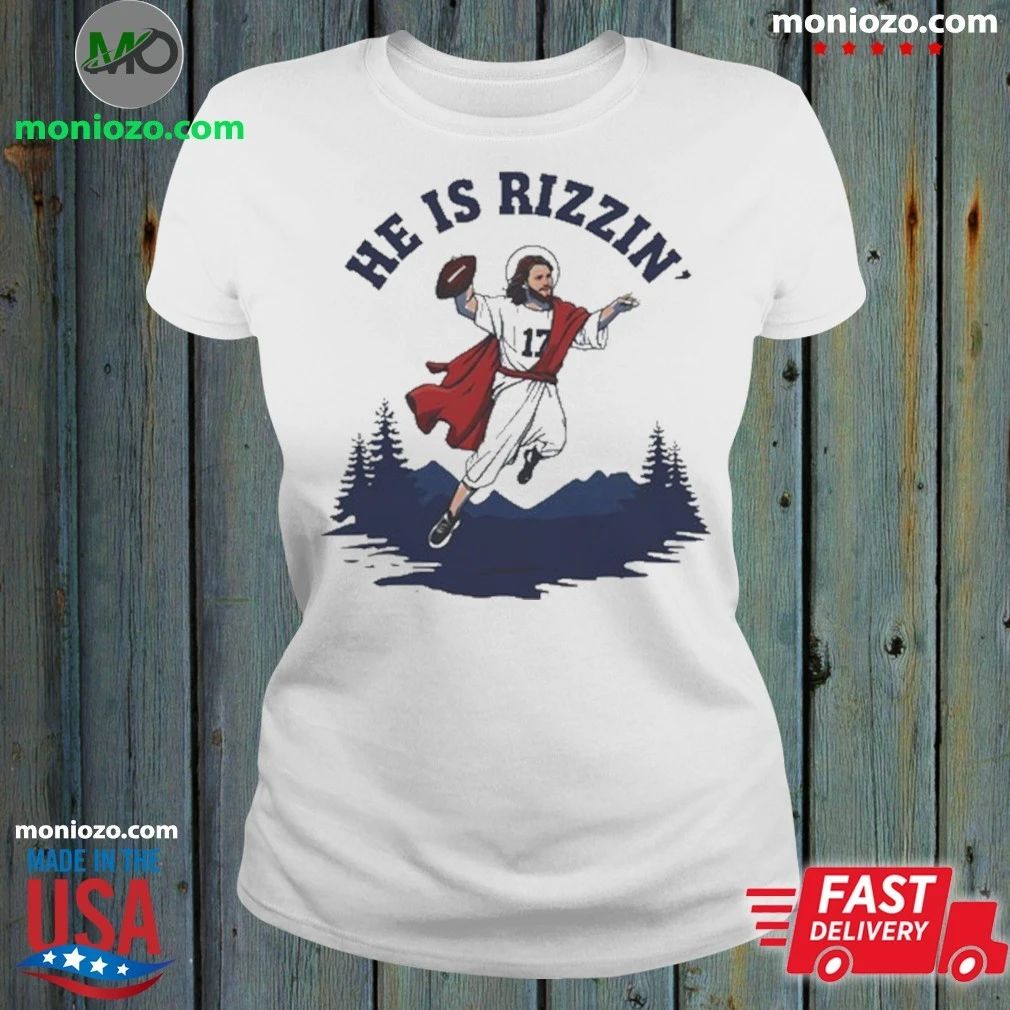 Original Jesus He is Rizzin’ Shirt Unisex