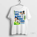 Trendy Officials Los Angeles Dodgers Back To Back To Back To Back Nl West Champions Unisex