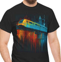 Mens M.A. Train Graphic MTA Print Tee-Shirts Unisex