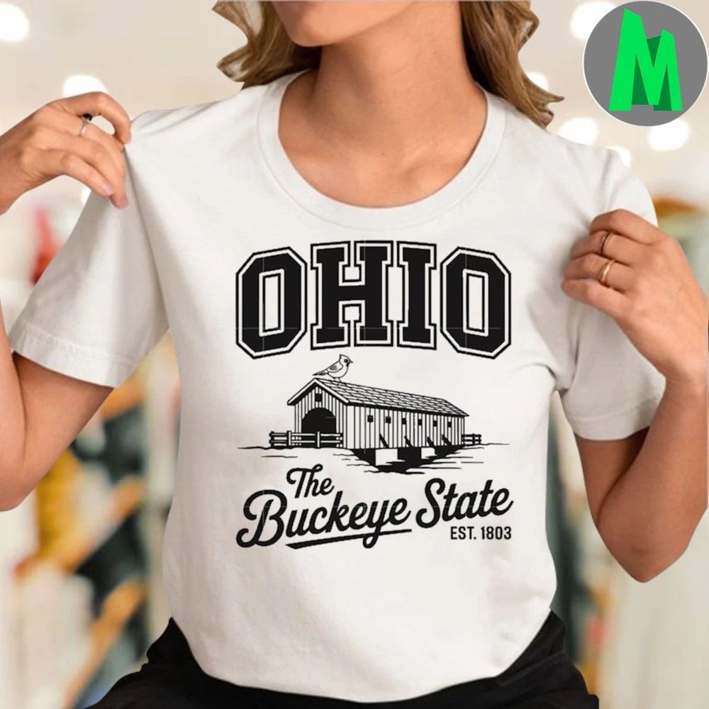 Ohio The Buckeye State Shirt Unisex