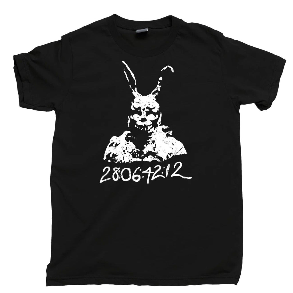 Donnie Darko T Shirt 28 06 42 12 Frank Bunny Rabbit Suit Time Travel Movie Tee Unisex