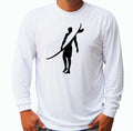 Surfer Board Surfing Board Long Sleeve UPF 30 Beach Sport UV Protection Unisex