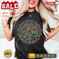 2025/Colorful Mandala Shirt, Mandala Tshirt, Yoga T Shirt, Spiritual Shirt, Medi Unisex