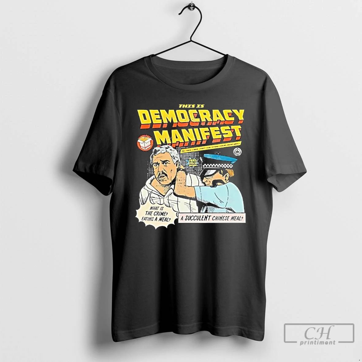 Premium Democracy Manifest Girl Friends Duvet T Shirts Unisex