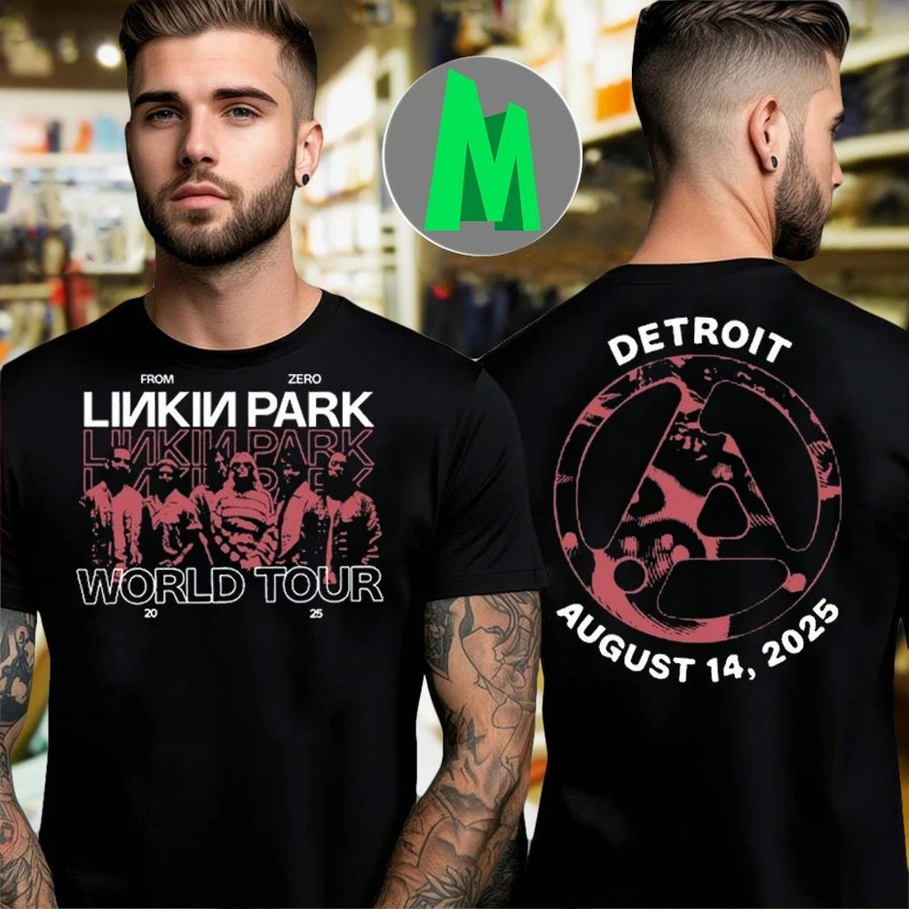 Linkin Park Tour Detroit 2025 Unisex