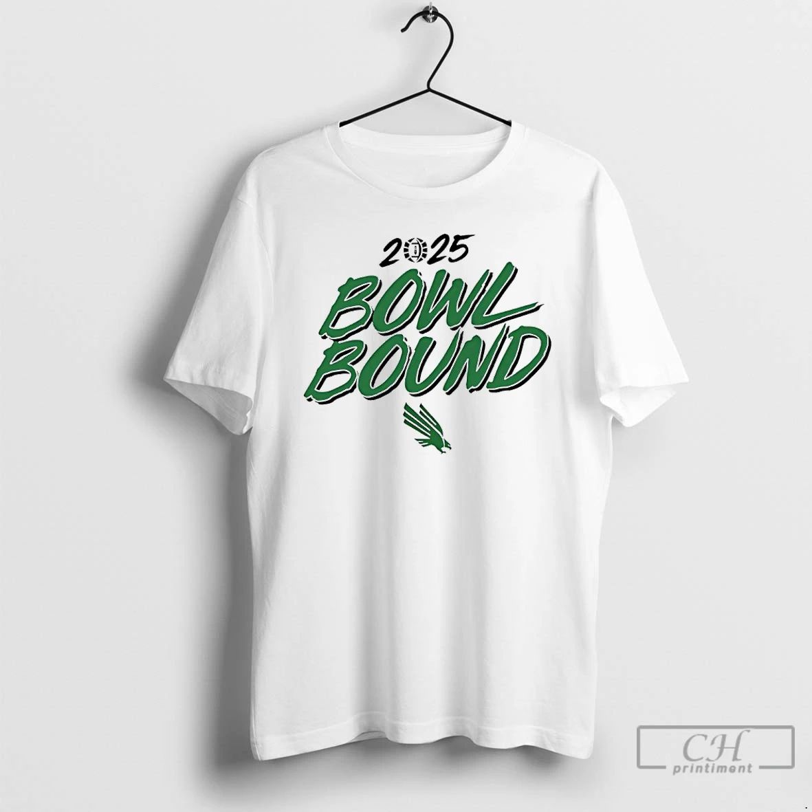 Classic North Texas Mean Green Football 2025 Bowl Bound T Shirts Unisex