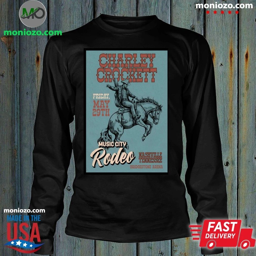 Charley Crockett In Nashville TN On May 29 2026 Poster Shirt Unisex