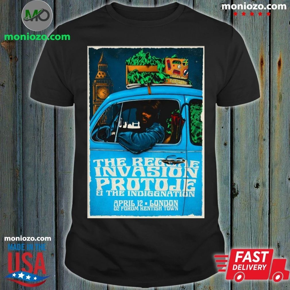 Protoje April 12 2026 In London UK Poster Shirt Unisex