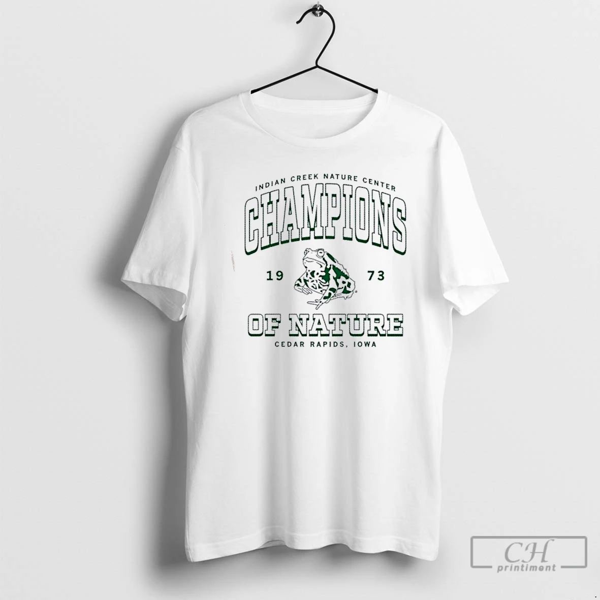 Premium Indian Creek Nature Center Champions Of Nature Cedar Rapids Iowa T Shirts Unisex
