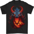 Fantasy Fire Dragon 2 Mens 100% Cotton Unisex