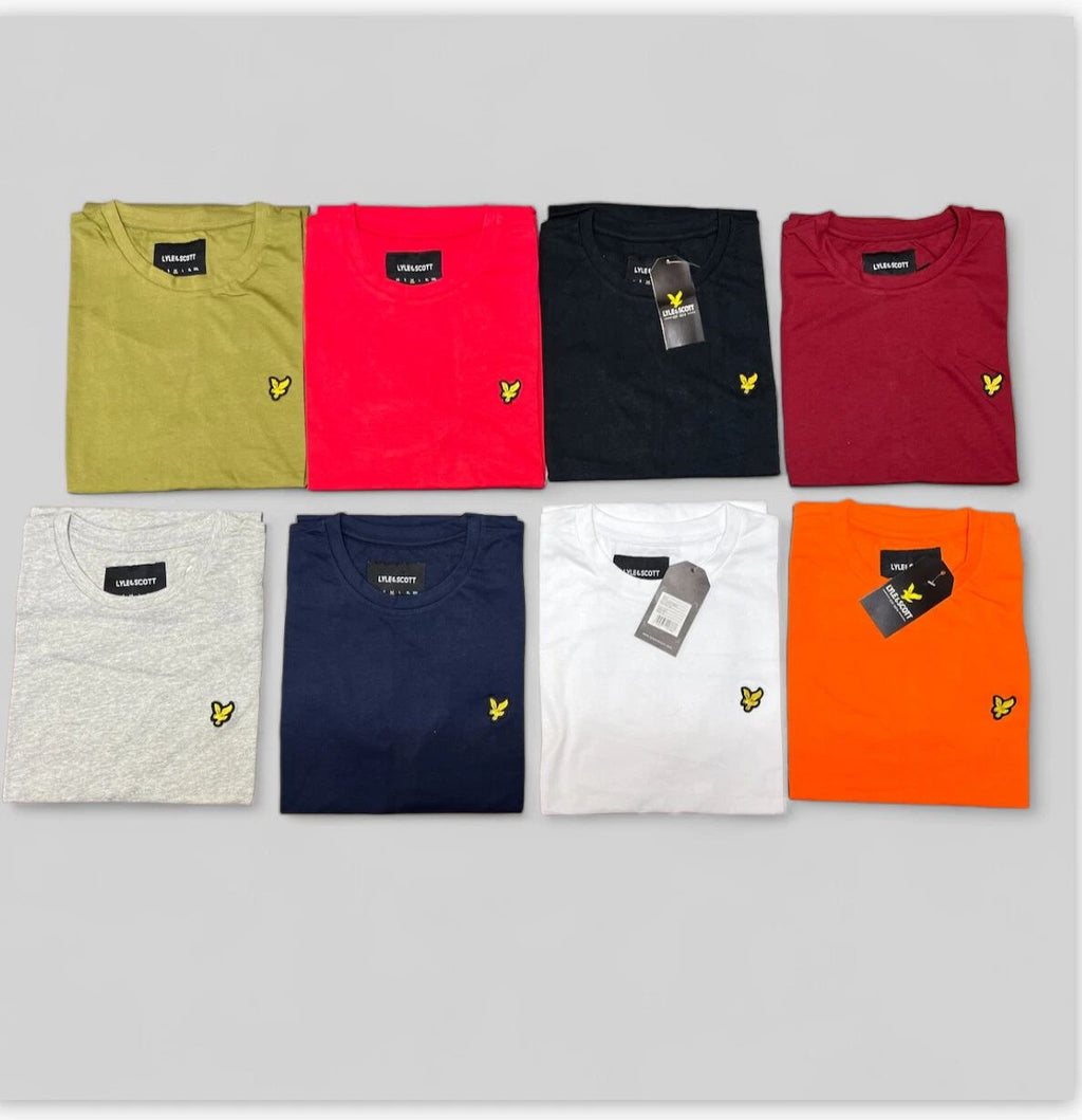 MENS LYLE AND SCOTT COMFORTABLE CREW NECK TEE SHIRTS Unisex