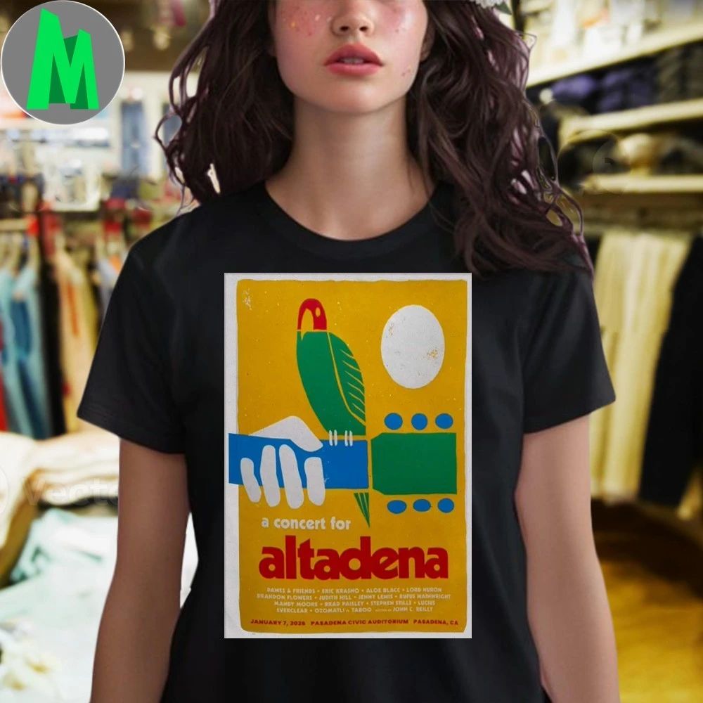 Altadena Pasadena Ca Jan 7 2026 Poster Shirt Unisex