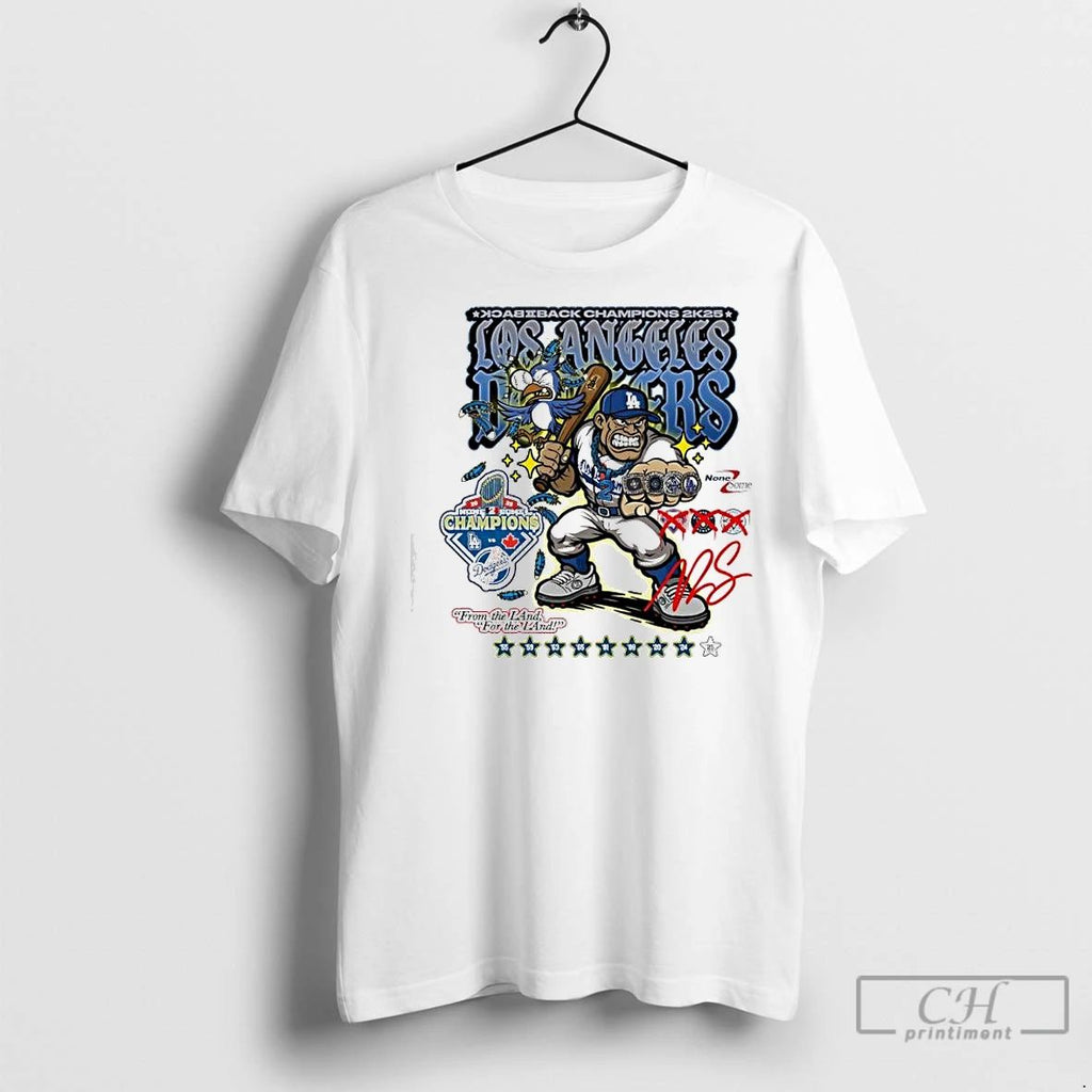 Classic Los Angeles Dodgers Hypothetical 2k25 From The Land For The Land Unisex