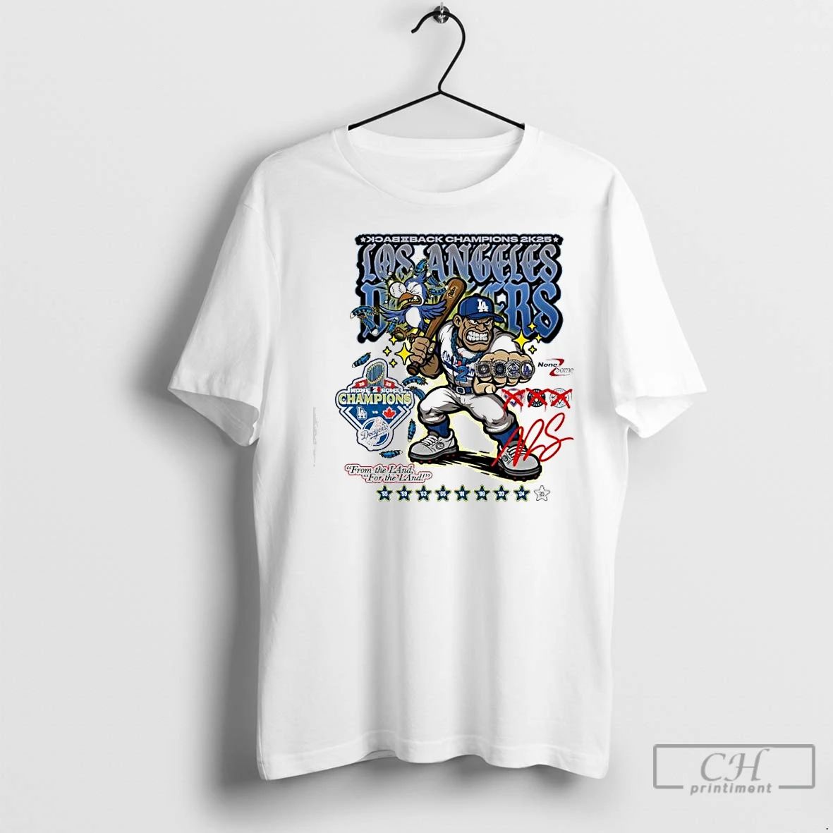 Classic Los Angeles Dodgers Hypothetical 2k25 From The Land For The Land Unisex