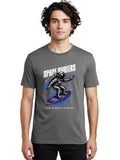 Space-Surfers Mens Graphic Tee,100% Cotton,Casual Summer Wear Unisex