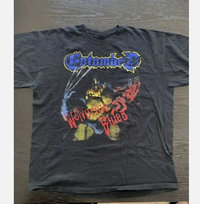 Entombed Band Wolverine Blues Album Unisex Tee Cotton Shirt All Size Unisex