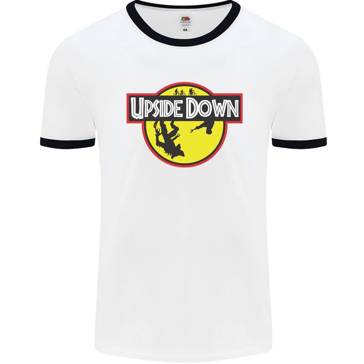 Upside Down SCI-FI TV Program Mens Ringer Unisex