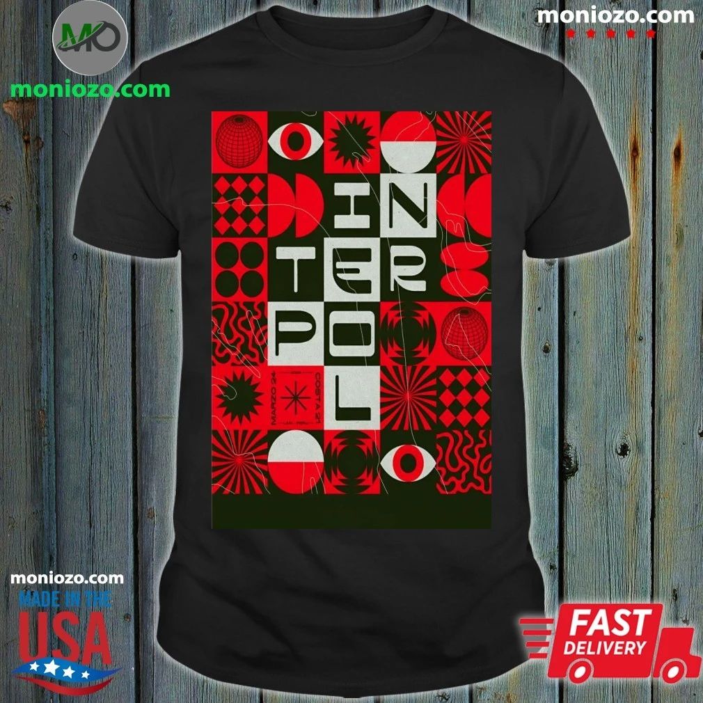 Original Interpol Multi Espacio Costa 21 Lima Peru Mar 24 2026 Poster Shirt Unisex