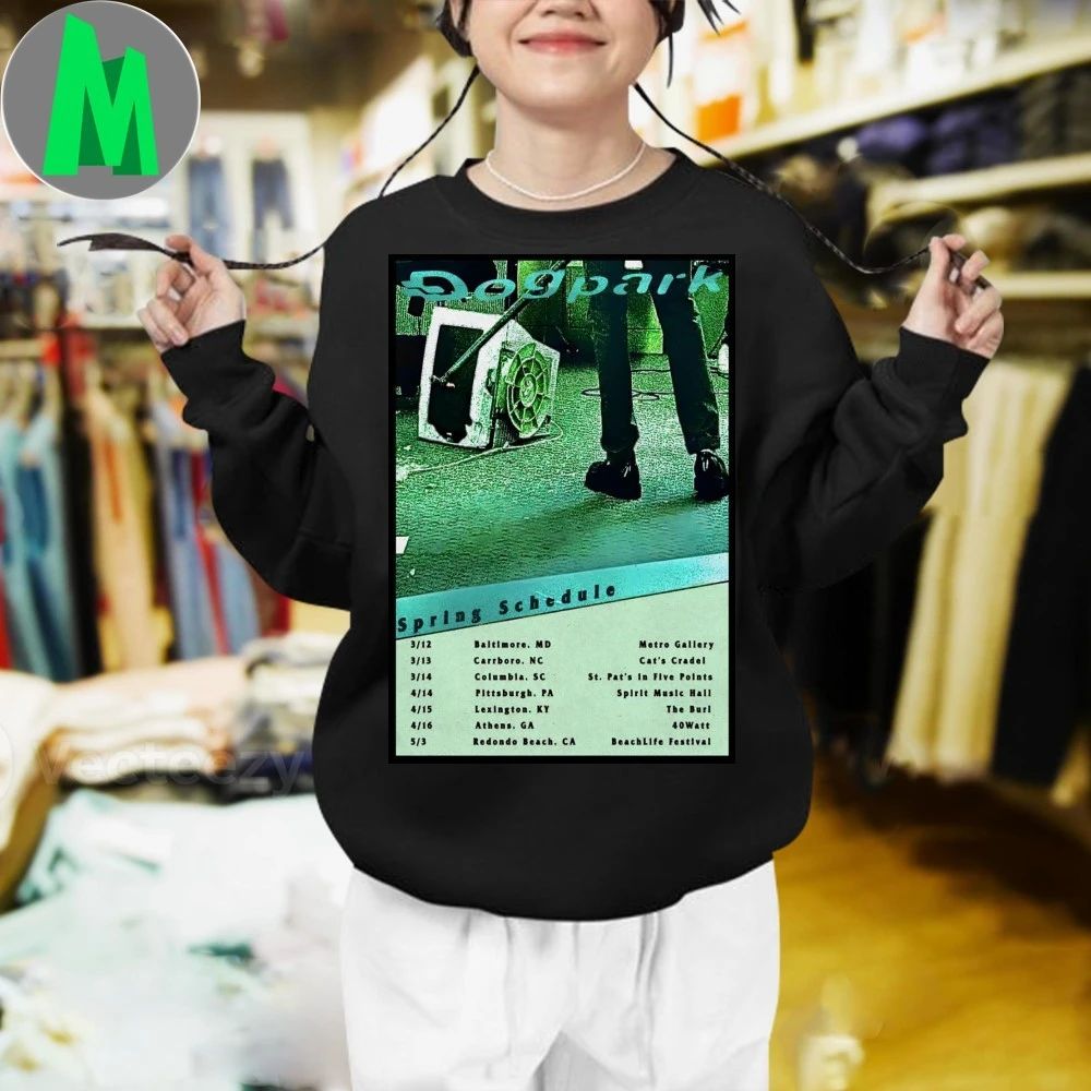 Original Dogpark Spring Schedule Shows 2026 Poster Shirt Unisex