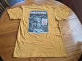 CREEPSHOW Mustard Short Sleeve (2023) Size LARGE 80s Horror Movie Logo Unisex