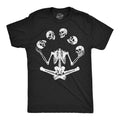 Mens Funny T Shirts Juggling Skeleton Sarcastic Halloween Graphic Novelty Tee Unisex