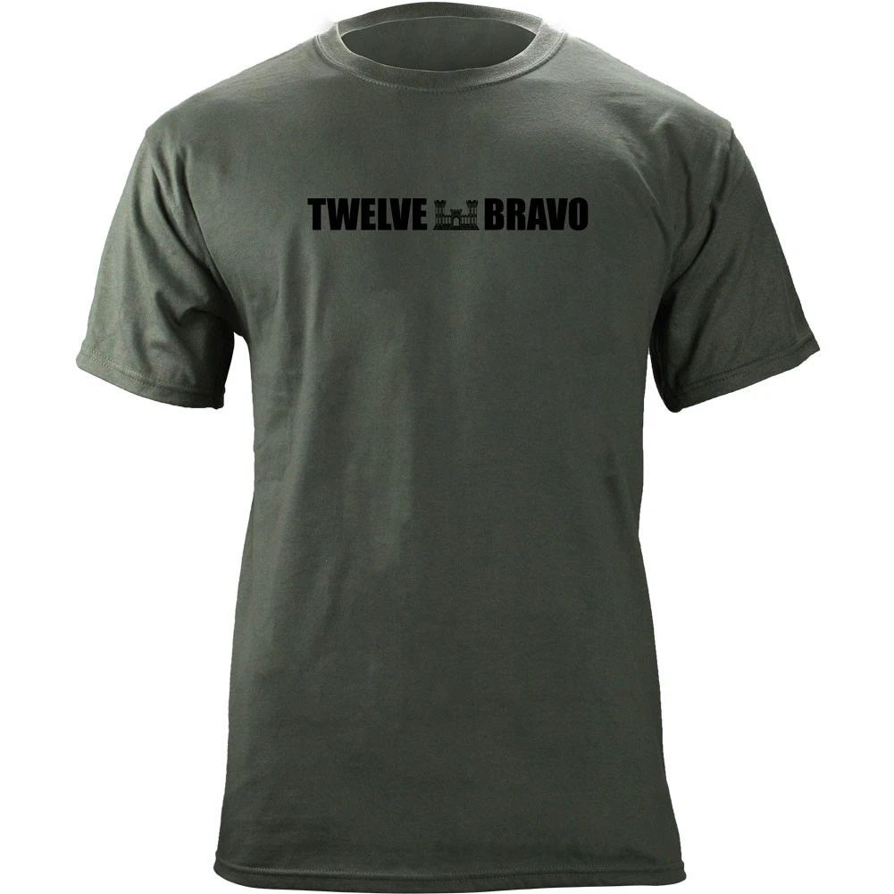 US Army Combat Engineer MOS 12 Bravo Twelve Bravo 12B Veteran Unisex
