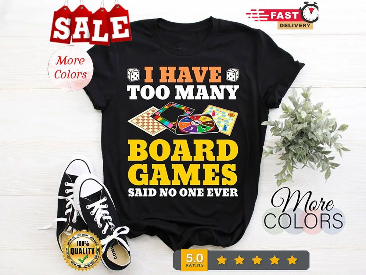 Board Game Vintage Retro Lover Gifts , Family Gameboard Board Games Ge... Unisex