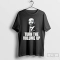 Premium Turn The Volume Up Zohran Mamdani 2026 Vintage T Shirts Unisex
