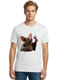 Vampire-Bat-1 Mens Graphic Tee, 100% Cotton, Casual Summer Wear Unisex