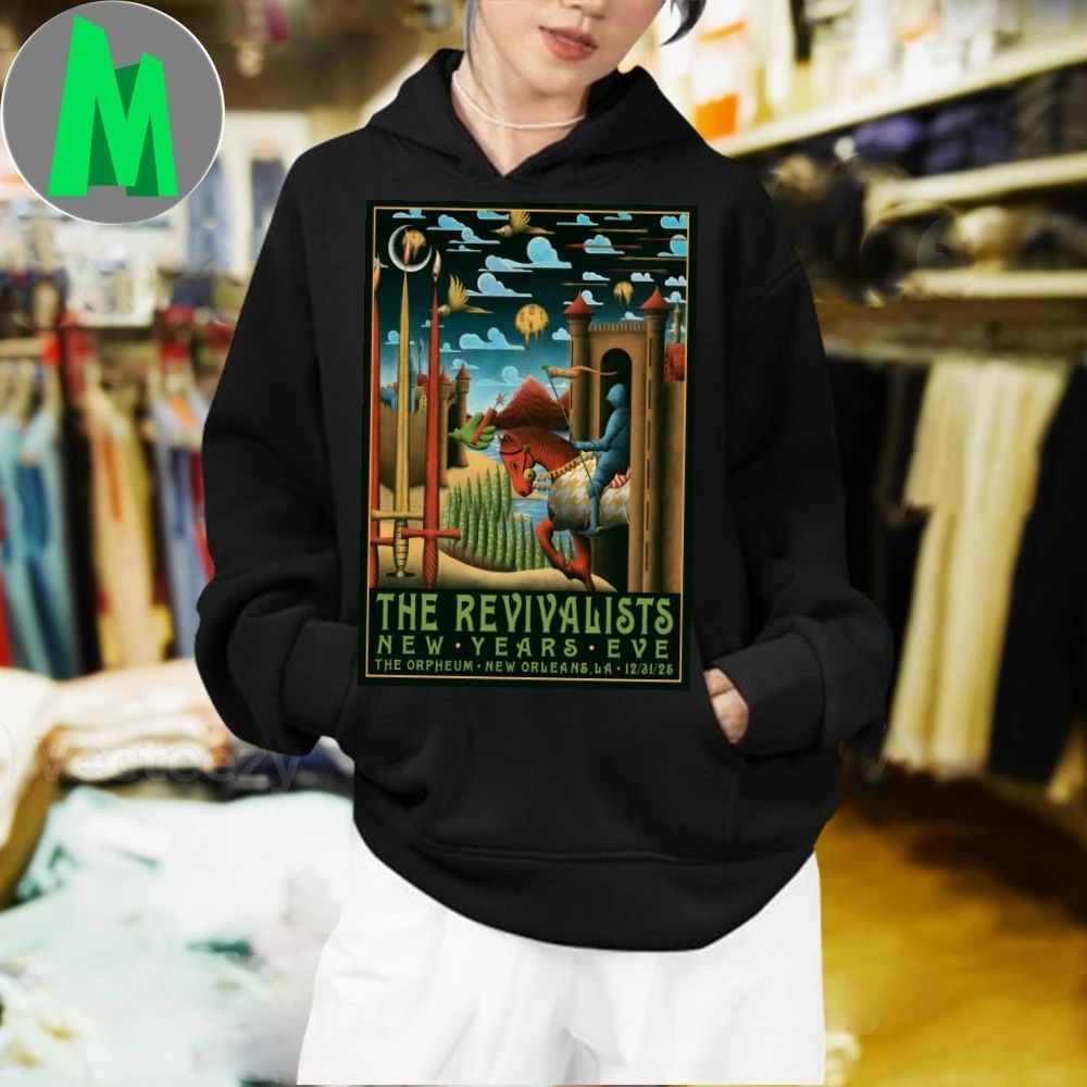 Original The Revivalists Dec 31 2025 New Orleans LA Poster Shirt Unisex