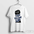Premium Zohran Mamdani Turn The Volume Up Statement T Shirts Unisex