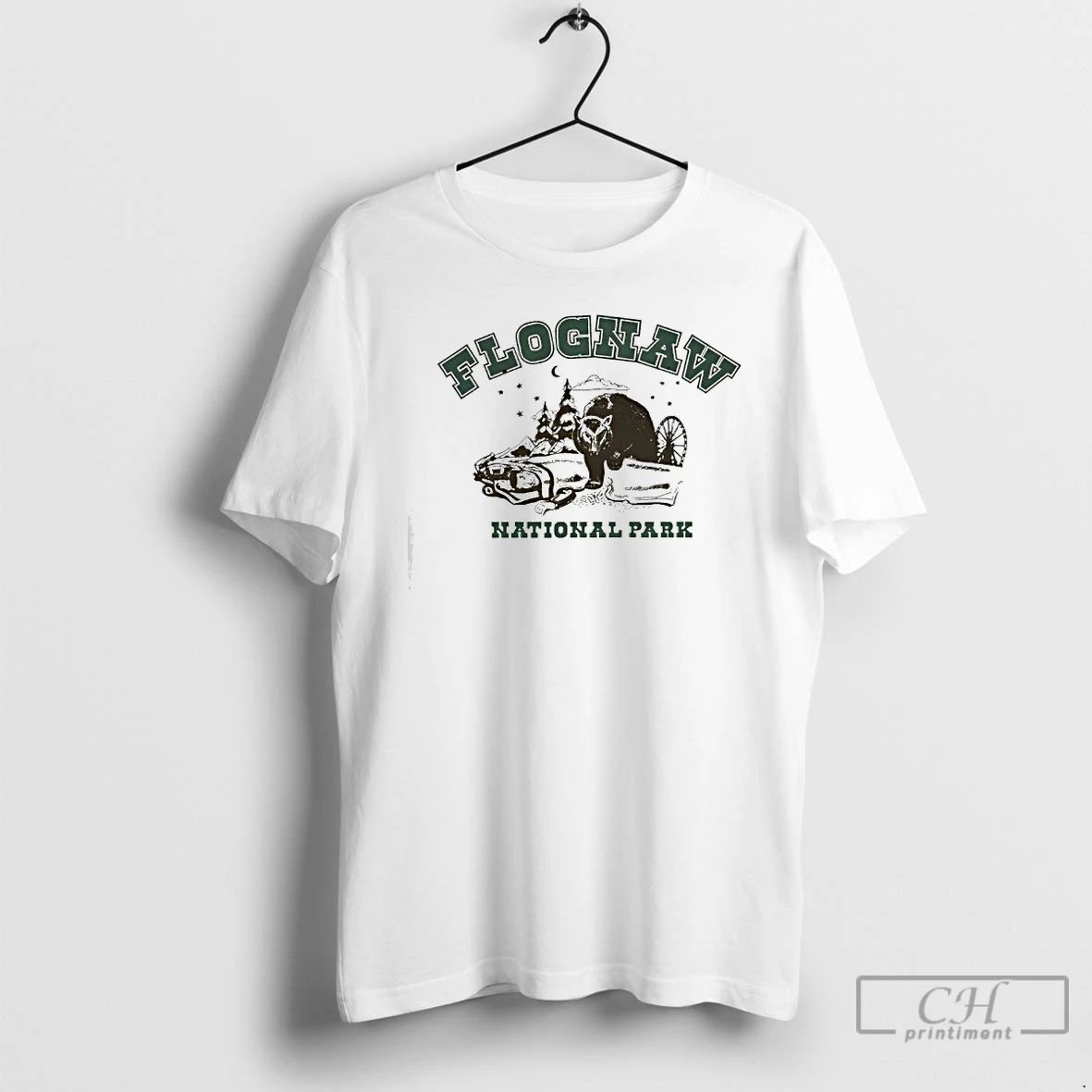 Premium Camp Flog Gnaw National Park T Shirts Unisex