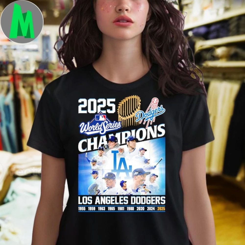 Dodgers champions 2025 world series champions Unisex