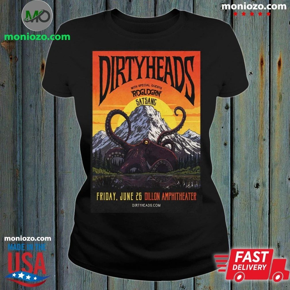 Original Dirty Heads Dillon Amphitheater June 26, 2026 Poster Shirt Unisex
