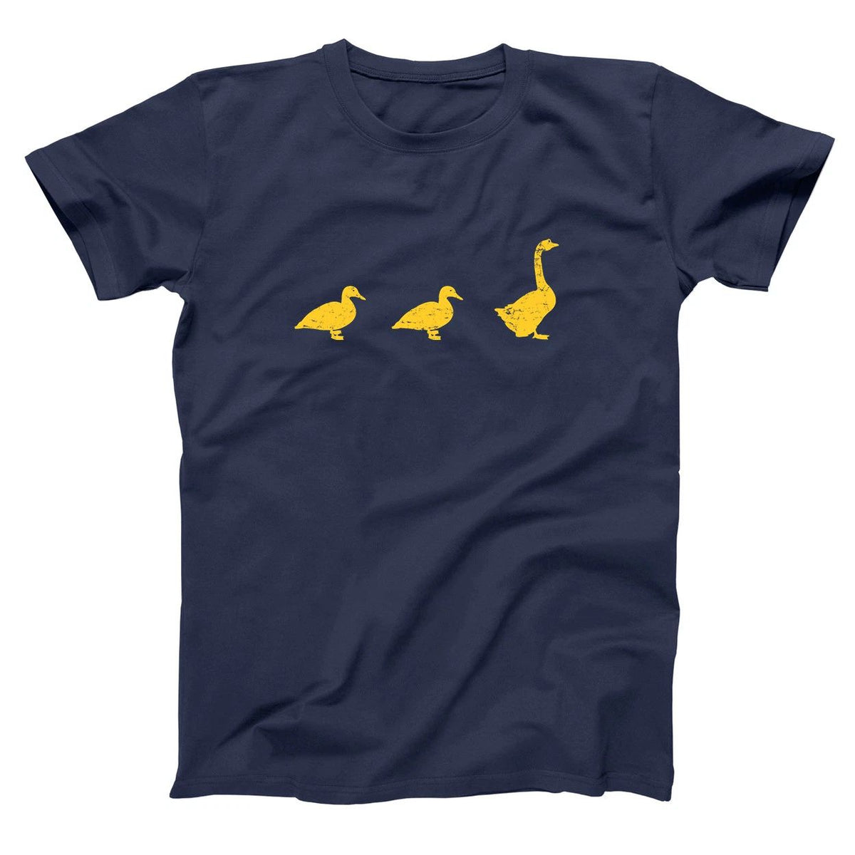 Duck Duck Goose Funny Humor Game Cute Party Navy Basic Men's Unisex