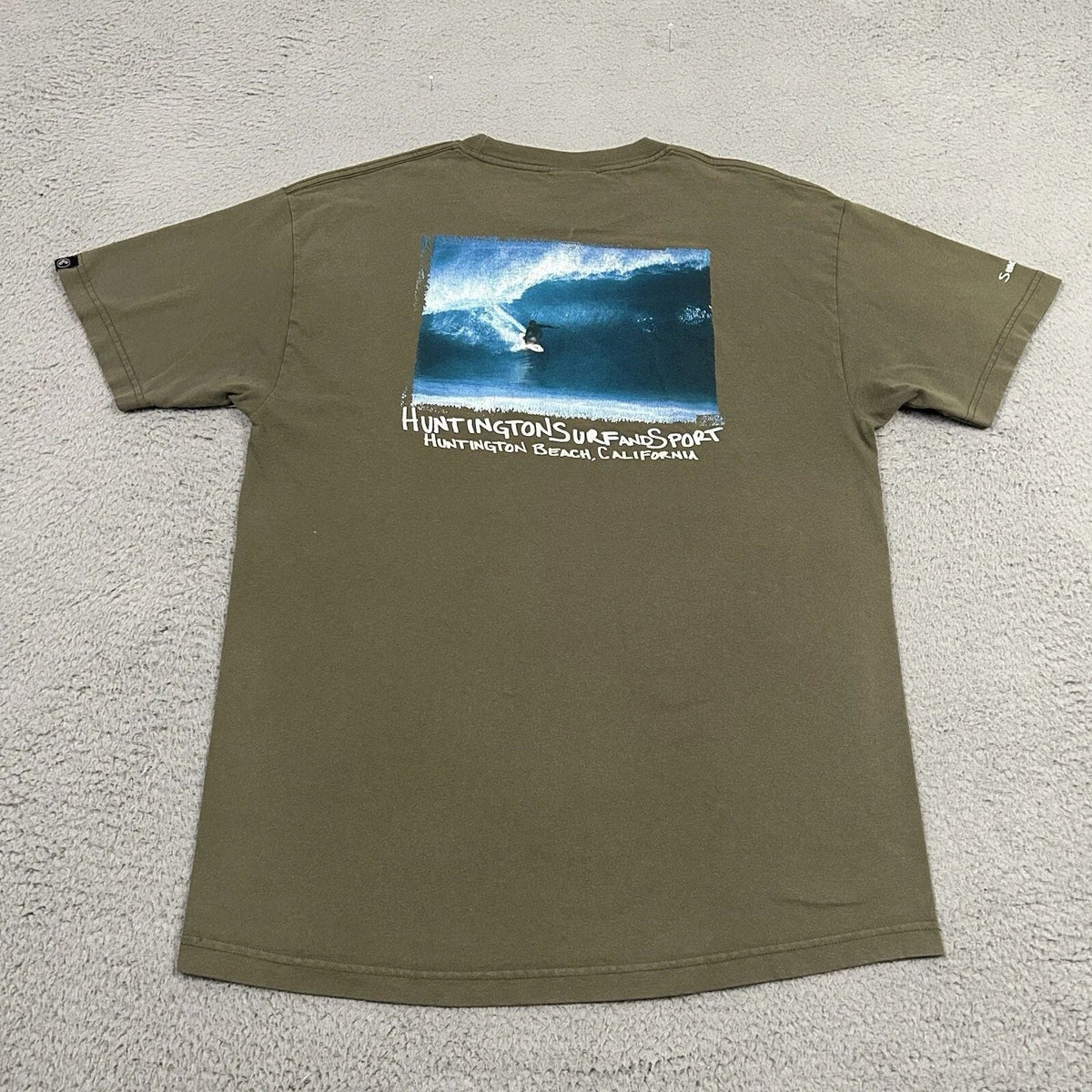 Vintage HSS Surfer Army Green Size L Unisex