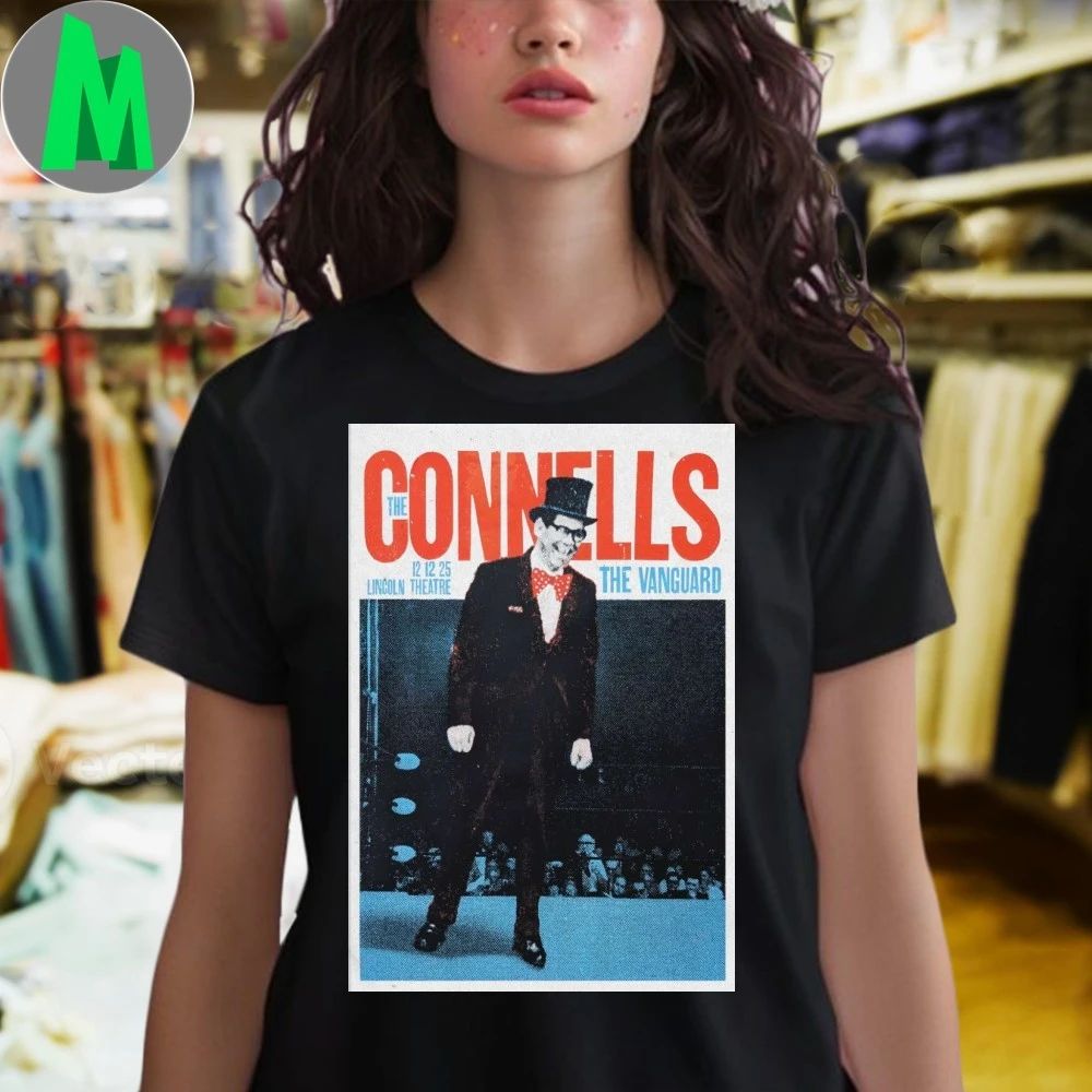 The Connells 12.12.2025 Lincoln Theatre in Raleigh NC Poster Shirt Unisex