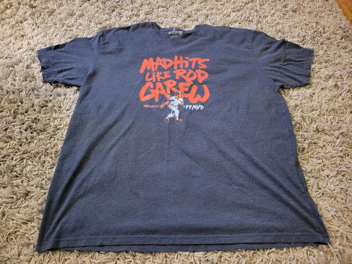 BreakingT Men's XL Mad Hits Like ROD CARE Crew neck Short Sleeve '77 Unisex