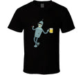 Bender Futurama Cartoon T Shirt Unisex