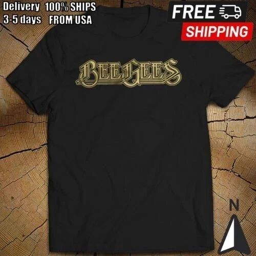 Bee Gees Classic Short Sleeve Cotton Shirt_reprint_sale 40% _freeship @@ Unisex