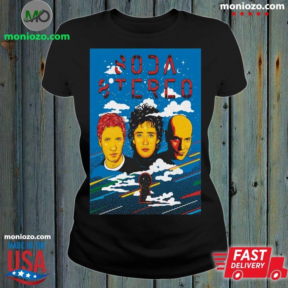 Soda Stereo Ecos 2026 Poster Shirt Unisex