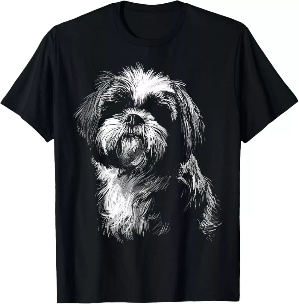 Dog Lover Cute Animal Pet Art Graphic Shih Tzu Unisex Unisex